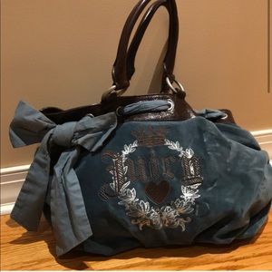 Juicy Couture bag blue & brown